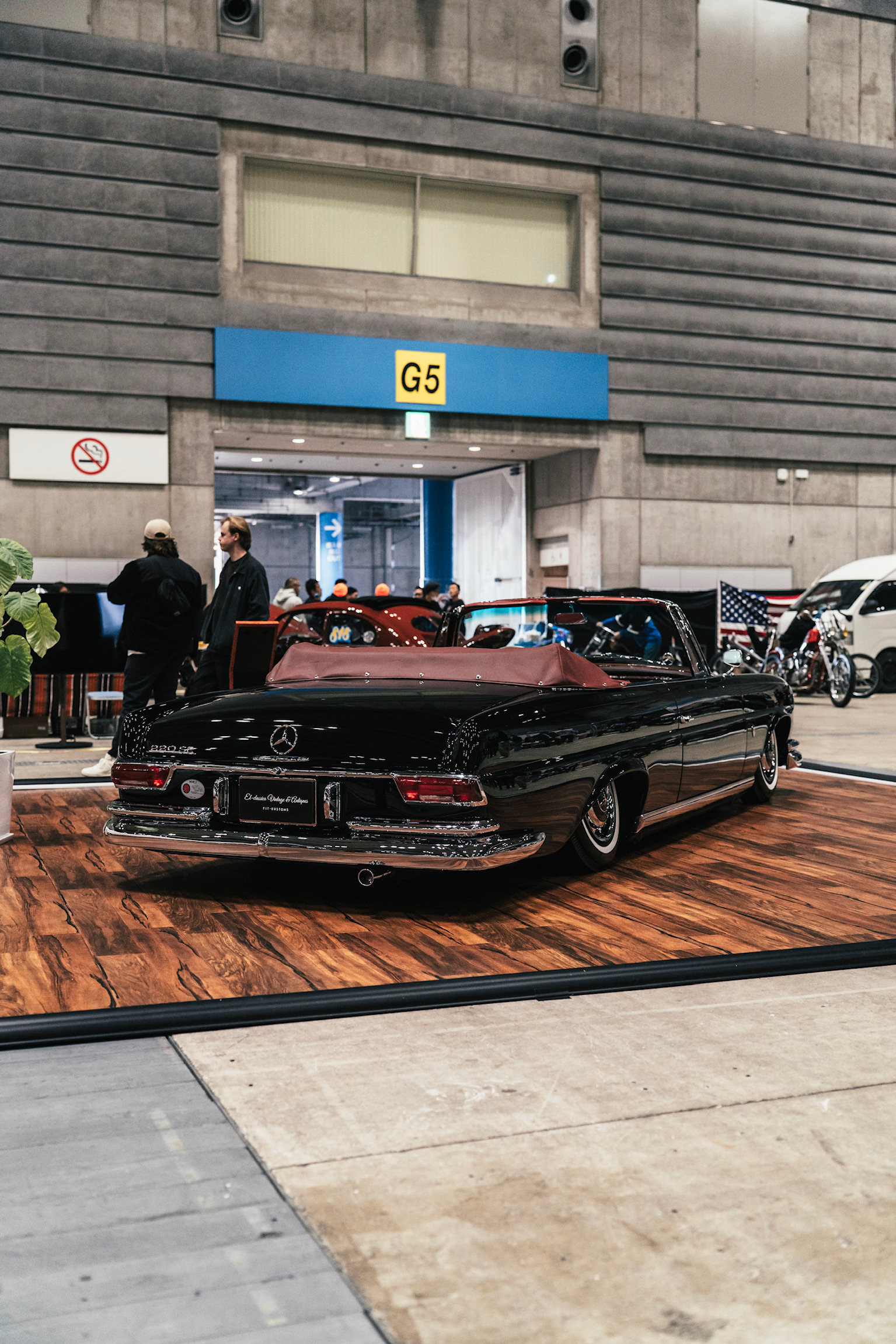 62 MERCEDES 220 CABRIOLET 