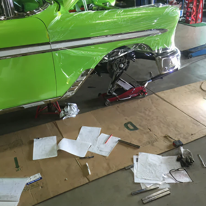 56 CHEVY BEL-AIR *SPARKLE 56