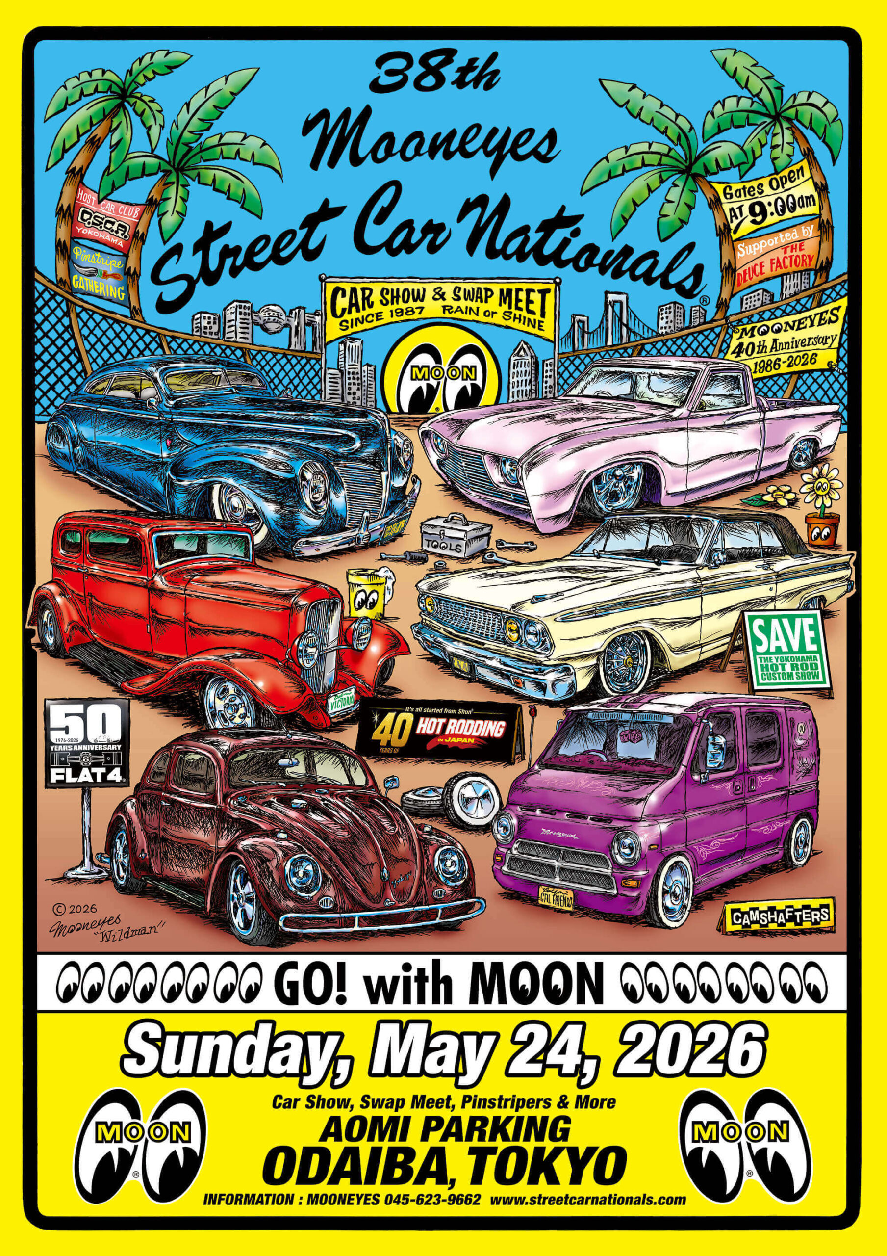 38th MOONEYES Street Car Nationals